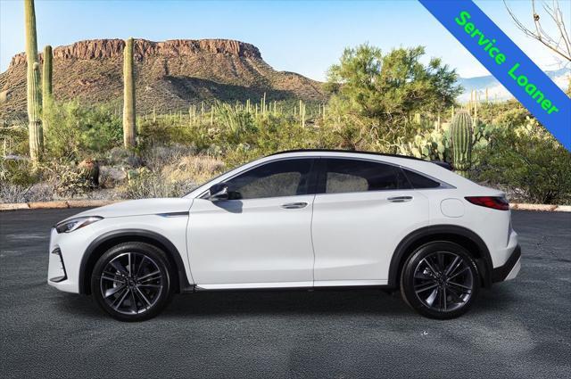 used 2025 INFINITI QX55 car, priced at $49,791