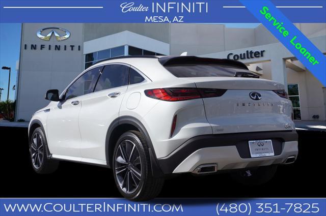 used 2025 INFINITI QX55 car, priced at $49,768