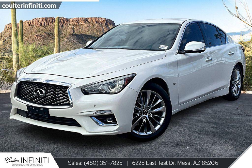 used 2020 INFINITI Q50 car, priced at $19,895