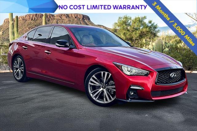 used 2023 INFINITI Q50 car, priced at $32,495