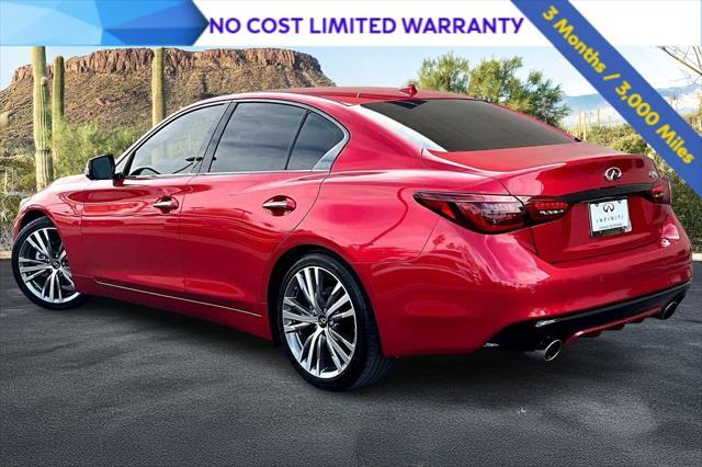 used 2023 INFINITI Q50 car, priced at $32,495