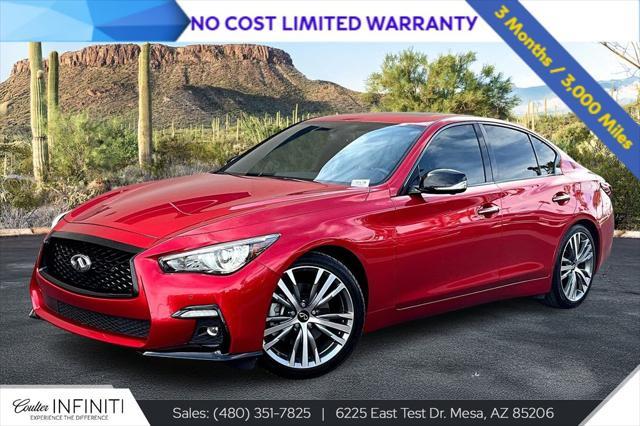 used 2023 INFINITI Q50 car, priced at $32,495