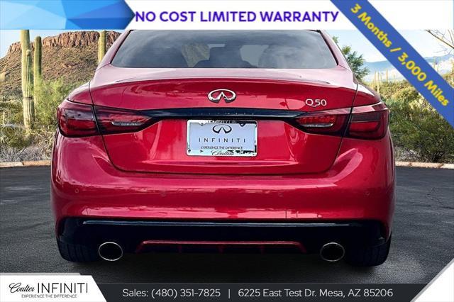 used 2023 INFINITI Q50 car, priced at $32,995