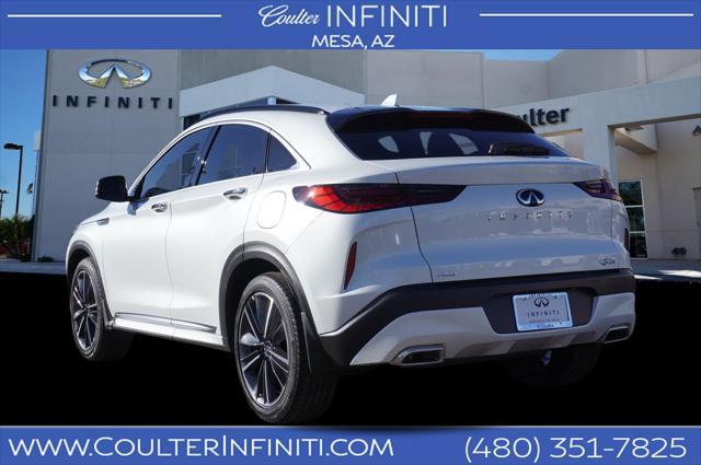 new 2025 INFINITI QX55 car, priced at $61,681