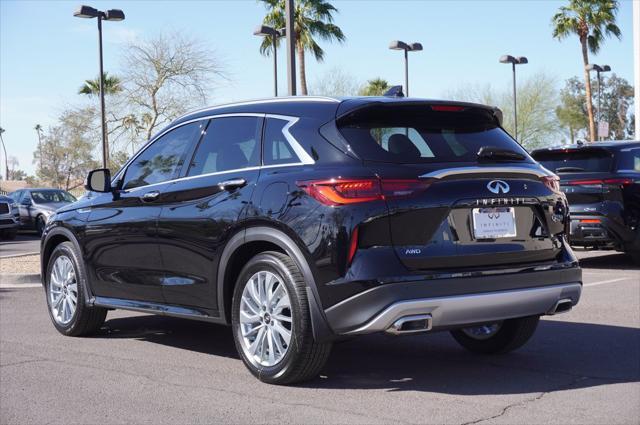 new 2025 INFINITI QX50 car, priced at $48,285