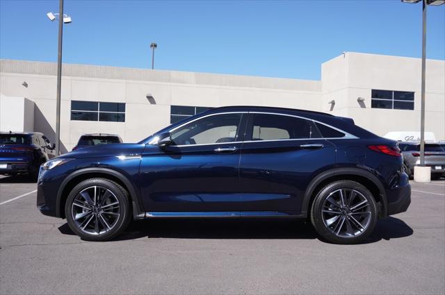 new 2025 INFINITI QX55 car, priced at $49,543