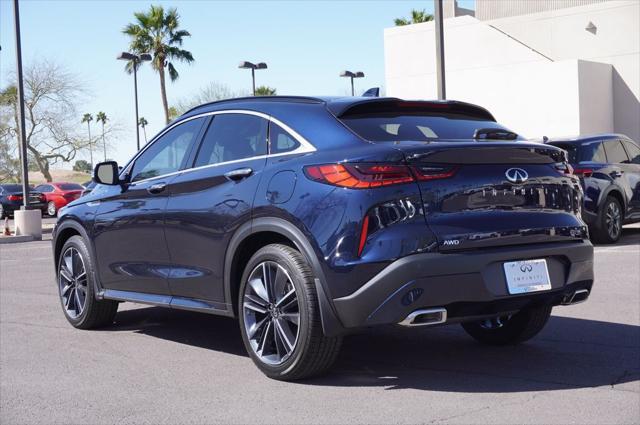 new 2025 INFINITI QX55 car, priced at $49,543