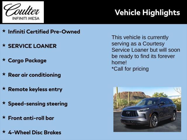 used 2025 INFINITI QX60 car, priced at $50,541