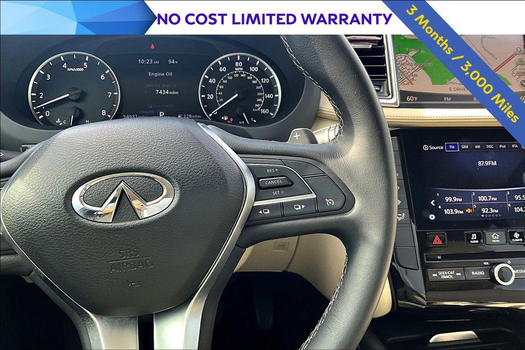 used 2019 INFINITI QX50 car, priced at $21,000