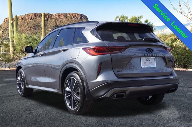 used 2025 INFINITI QX50 car, priced at $46,080
