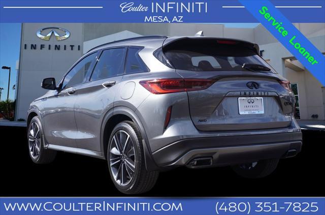 used 2025 INFINITI QX50 car, priced at $46,033