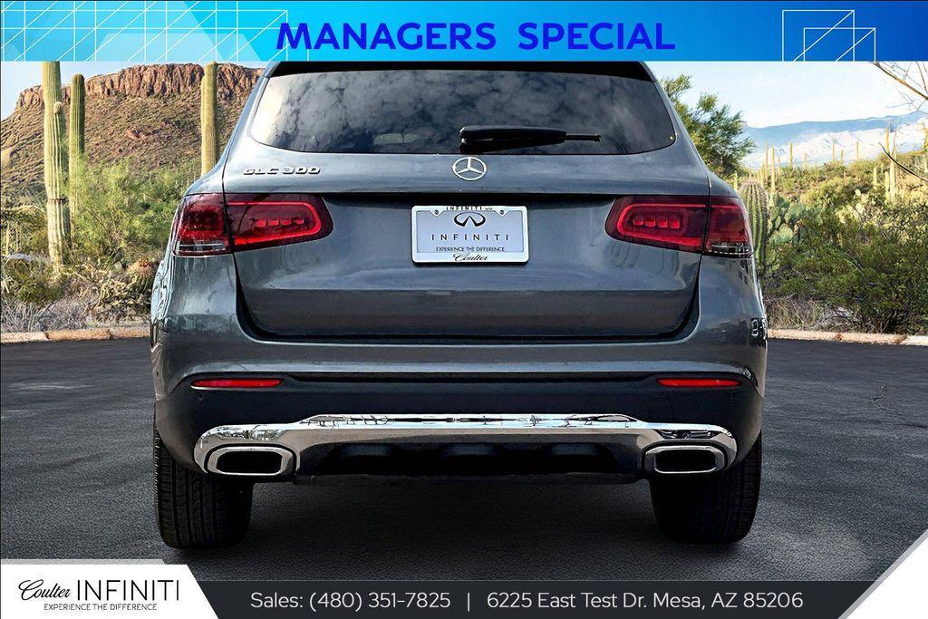used 2021 Mercedes-Benz GLC 300 car, priced at $22,700