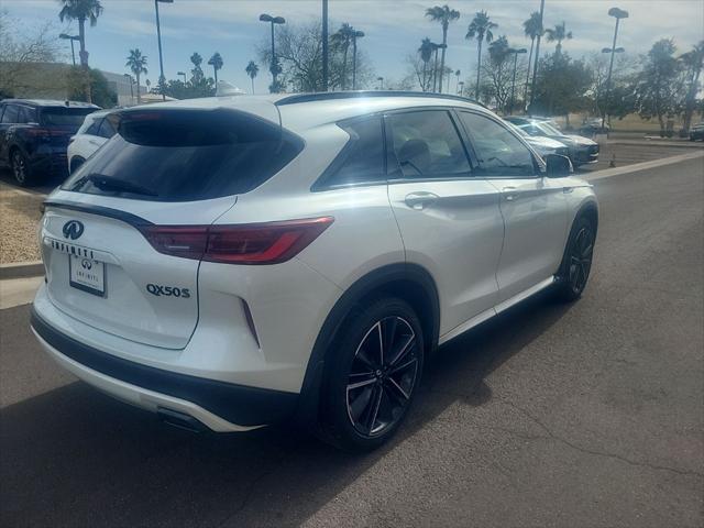 new 2025 INFINITI QX50 car, priced at $53,087