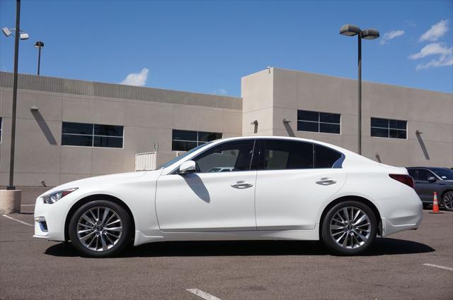 new 2024 INFINITI Q50 car, priced at $46,085