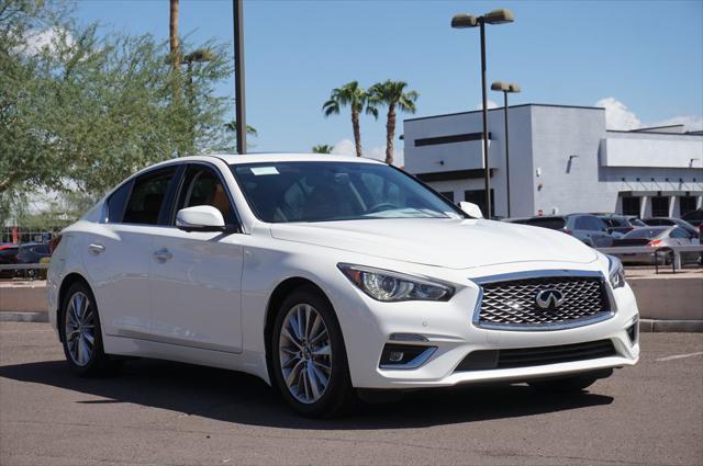 new 2024 INFINITI Q50 car, priced at $46,085