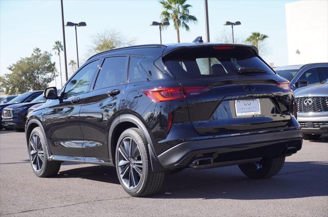 new 2025 INFINITI QX50 car, priced at $52,205
