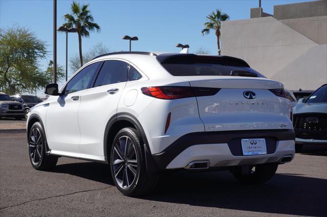 new 2025 INFINITI QX55 car, priced at $55,874