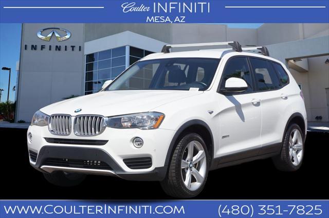 used 2017 BMW X3 car, priced at $13,400