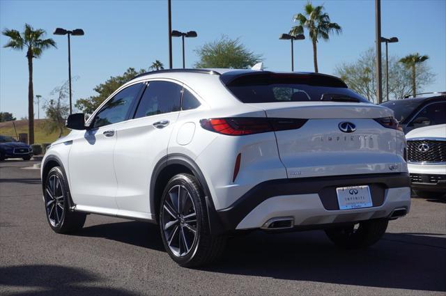 new 2025 INFINITI QX55 car, priced at $55,580