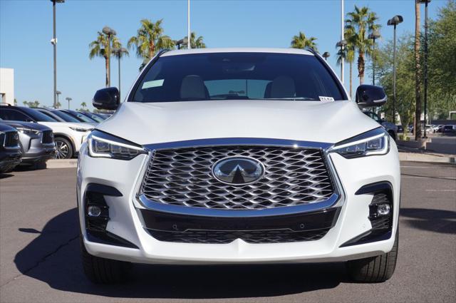 new 2025 INFINITI QX55 car, priced at $55,580