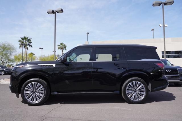 new 2025 INFINITI QX80 car, priced at $88,100