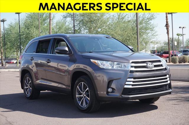 used 2019 Toyota Highlander car, priced at $23,500