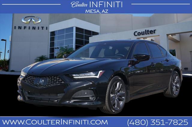 used 2022 Acura TLX car, priced at $35,995