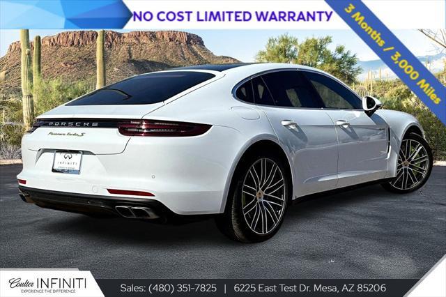 used 2018 Porsche Panamera e-Hybrid car, priced at $82,995