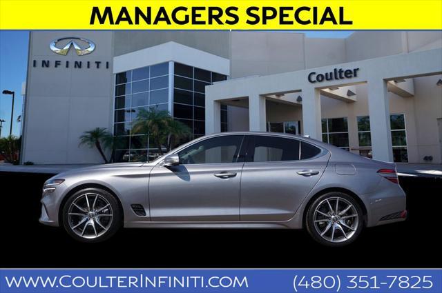 used 2022 Genesis G70 car, priced at $29,995
