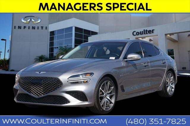 used 2022 Genesis G70 car, priced at $29,995