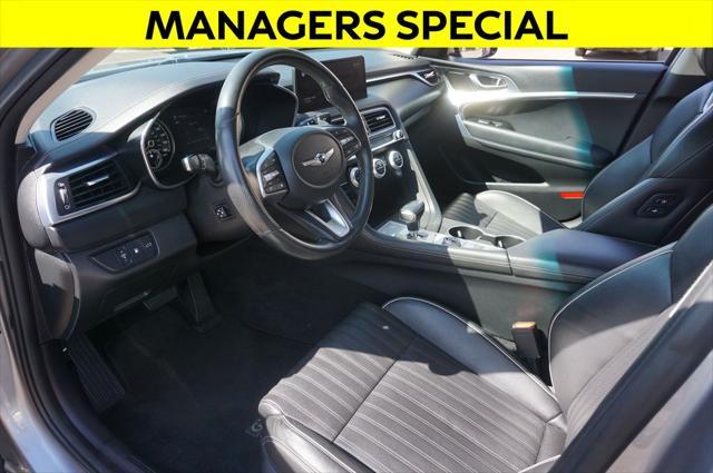 used 2022 Genesis G70 car, priced at $29,995