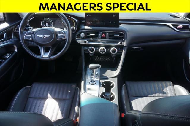 used 2022 Genesis G70 car, priced at $29,995