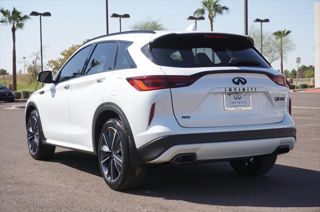 new 2025 INFINITI QX50 car, priced at $53,170