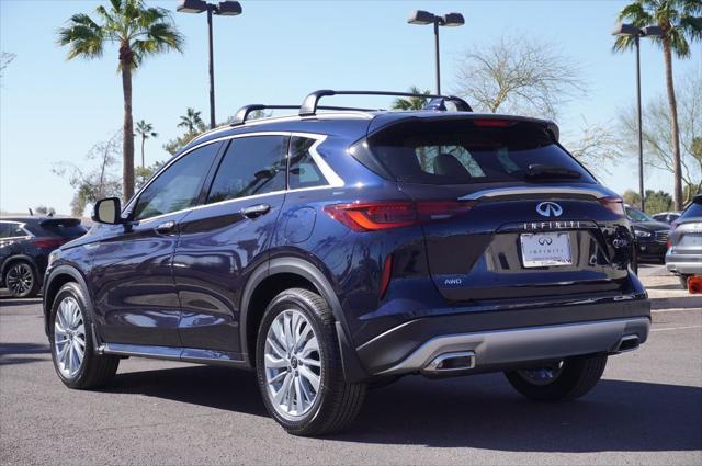new 2025 INFINITI QX50 car, priced at $48,064