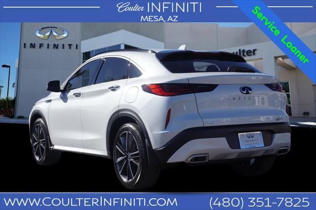 used 2025 INFINITI QX55 car, priced at $49,768