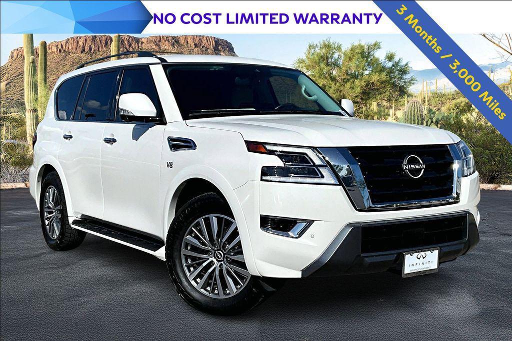 used 2021 Nissan Armada car, priced at $28,350