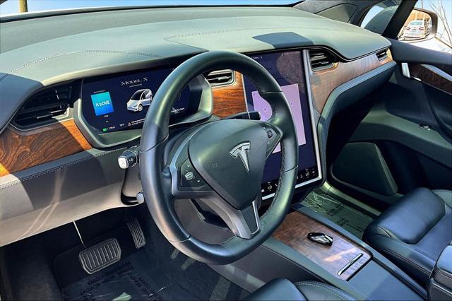 used 2020 Tesla Model X car, priced at $35,985