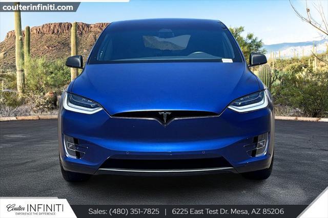 used 2020 Tesla Model X car, priced at $35,985