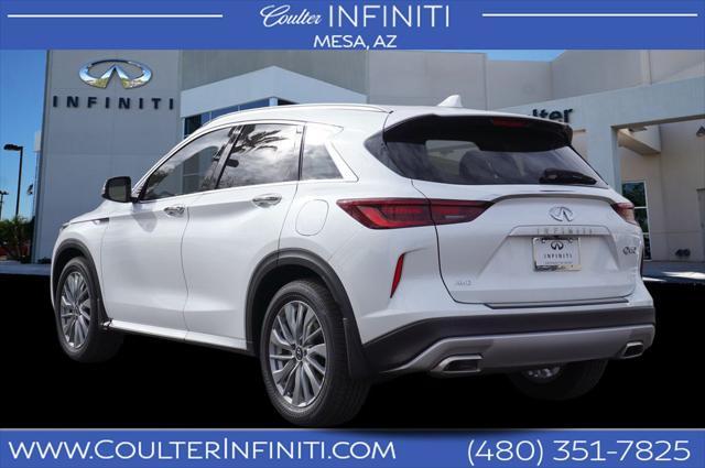 new 2025 INFINITI QX50 car, priced at $49,436