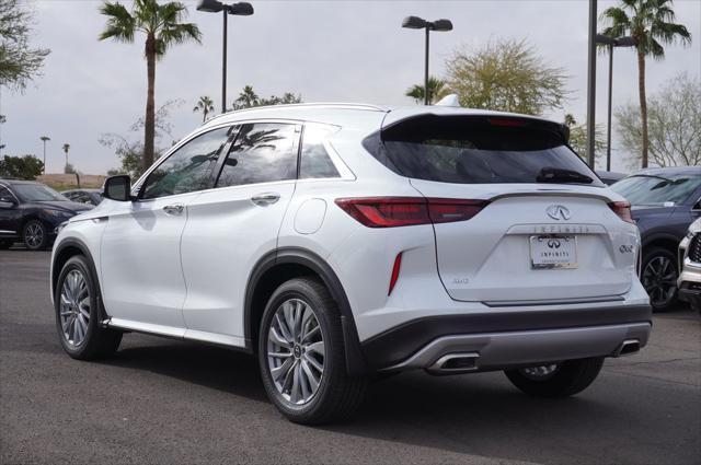 new 2025 INFINITI QX50 car, priced at $49,436