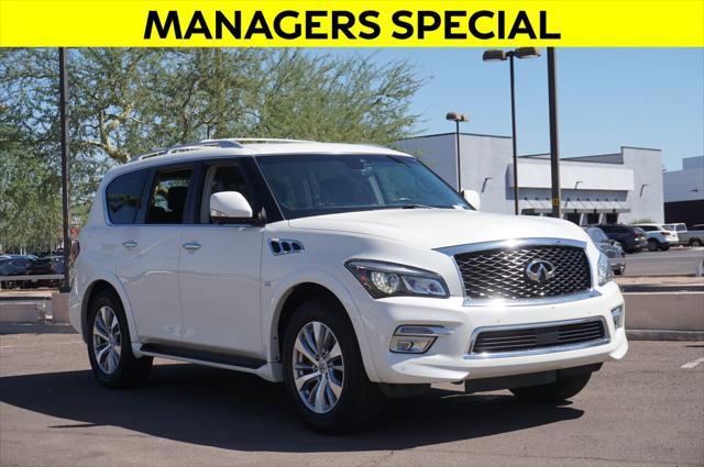 used 2017 INFINITI QX80 car, priced at $18,000