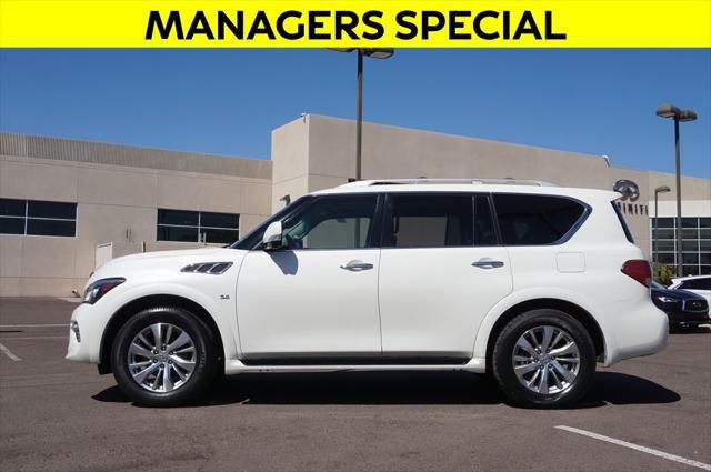 used 2017 INFINITI QX80 car, priced at $18,000