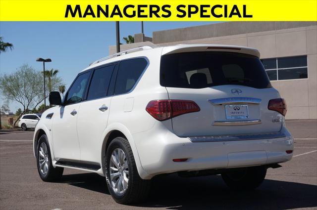 used 2017 INFINITI QX80 car, priced at $18,000