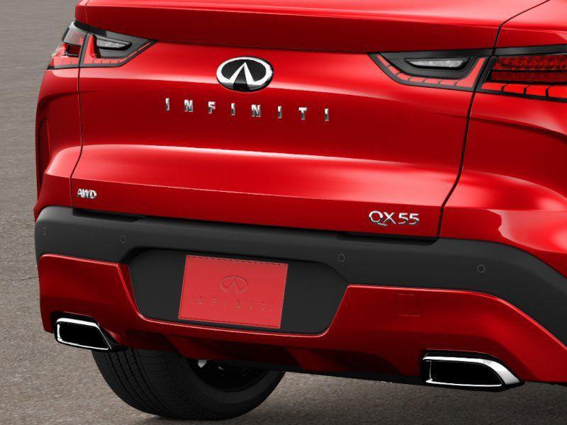 new 2025 INFINITI QX55 car, priced at $50,080