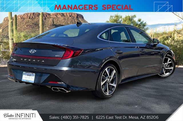 used 2021 Hyundai Sonata car, priced at $19,294