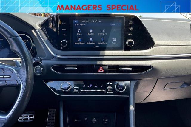 used 2021 Hyundai Sonata car, priced at $19,294