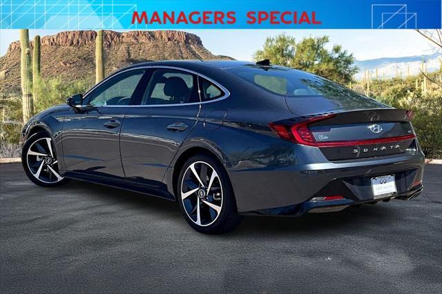 used 2021 Hyundai Sonata car, priced at $19,294