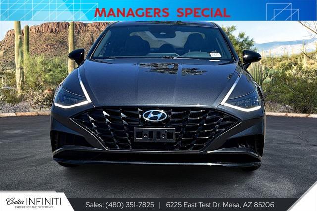 used 2021 Hyundai Sonata car, priced at $19,294