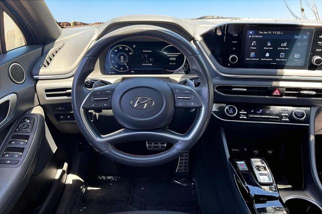used 2021 Hyundai Sonata car, priced at $20,195