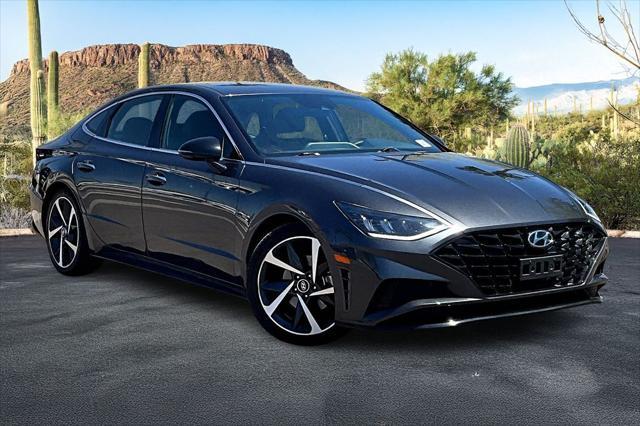 used 2021 Hyundai Sonata car, priced at $19,795